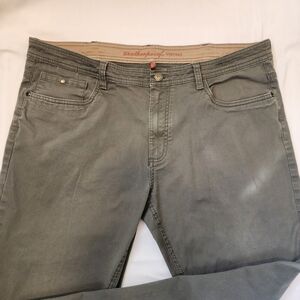 Weatherproof Vintage Men's Size 38 x 32 Straight Fit Jeans - Gray